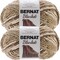 Bernat Blanket Sonoma Yarn 2 Pack of 300g/10.5oz Polyester 6 Super Bulky - 220 Yards Knitting/Crochet